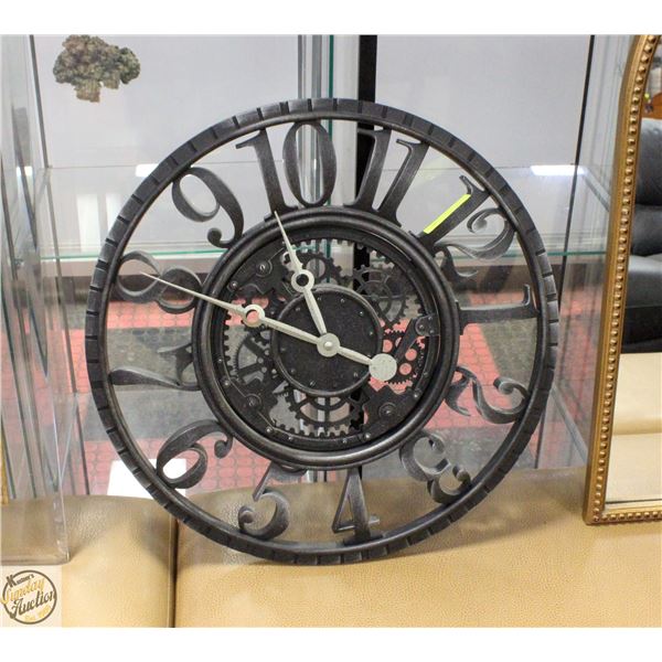 24 INCH 3D STYLE WALL CLOCK