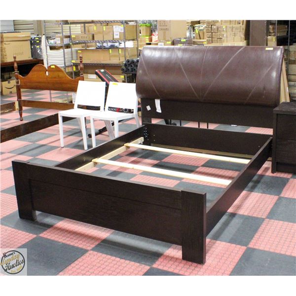 DEFEHR BED FRAME HEADBOARD AND FOOTBOARD