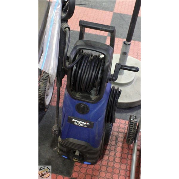 SIMONIZ 2000 PSI ELECTRIC PRESSURE WASHER WITH