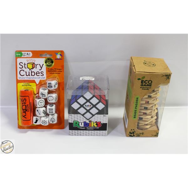 NEW/UNUSED 3 MINI GAMES