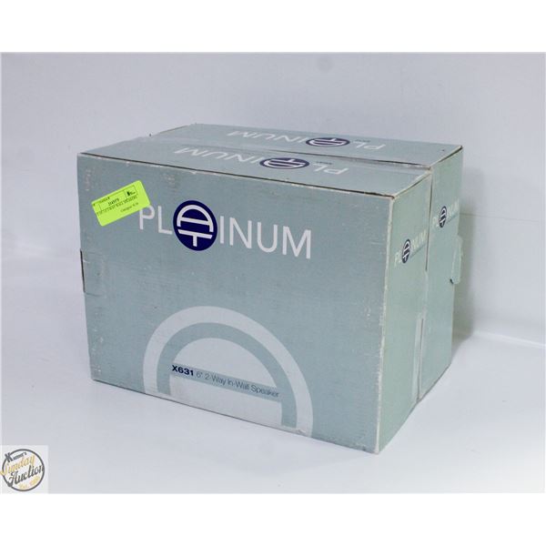 SET OF 2 6' 2-WAY WALL SPEAKERS