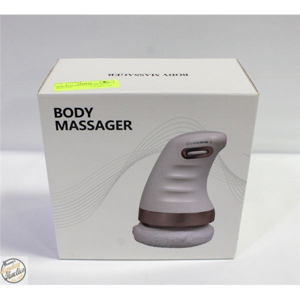 NEW BODY MESSAGER RELAXES MUSCLES,