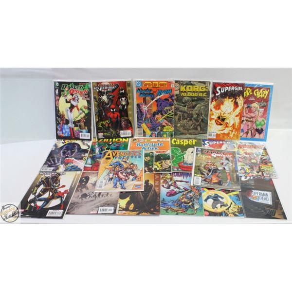 LOT OF 25 COLLECTOR COMICS