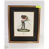 Image 1 : HAND PAINTED KNIGHT IN ARMOUR PICTURE