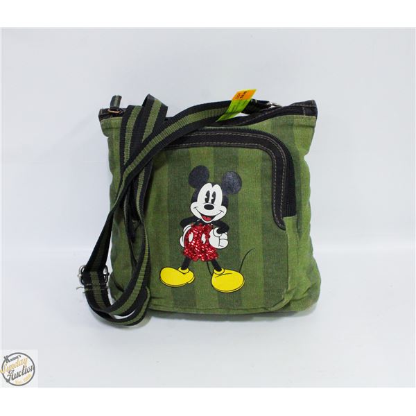 DISNEY MIVKEY MOUSE CROSS BODY CANVAS