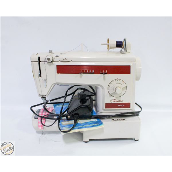 PFAFF FINESSE SEWING MACHINE MODEL 827