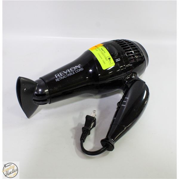 REVLON RETRACTABLE CORD BLOW DRYER
