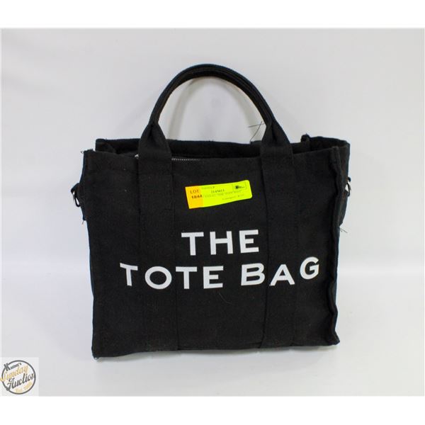 BLACK CANVAS "THE TOTE BAG" ESTATE