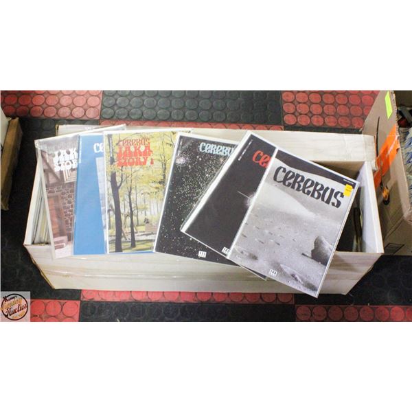 LONG BOX OF ASSORTED COMICS 150+ COMICS