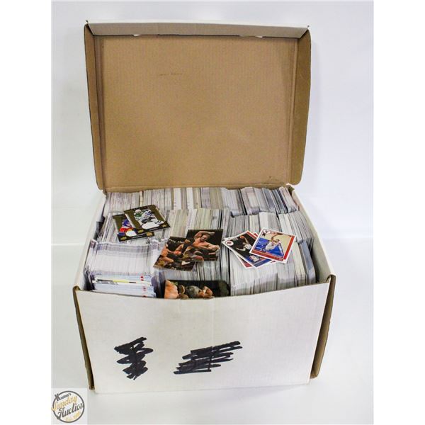 7500+ CARD LOT OF ASSORTED SPORTS CARDS