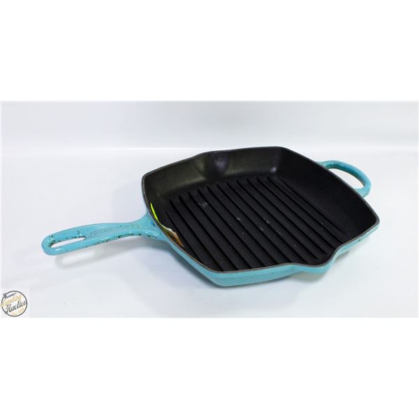 TEAL LE CREUSET MADE IN FRANCE 26CM