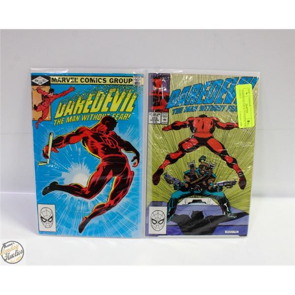 DAREDEVIL #185 & 273 COLLECTOR COMICS