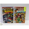 Image 1 : CAPTAIN MARVEL #48 & 49 COLLECTOR COMICS