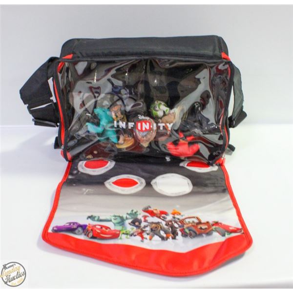 LOT OF DISNEY INFINITY VIDEO GAME FIGURINES IN