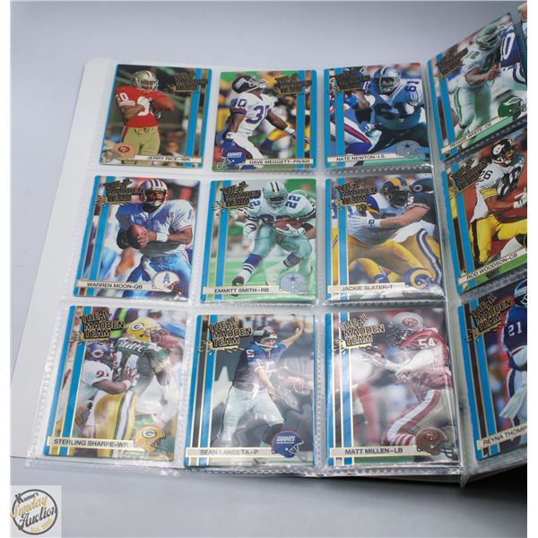 1990 ACTION PACKED NFL ALL-MADDEN CARD 34 TOTAL