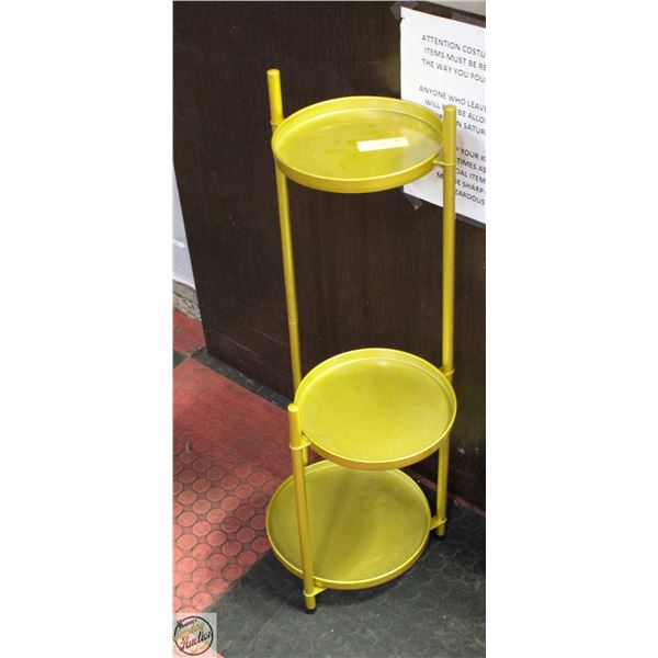 3 TIER SHELVING UNIT/PLANT STAND