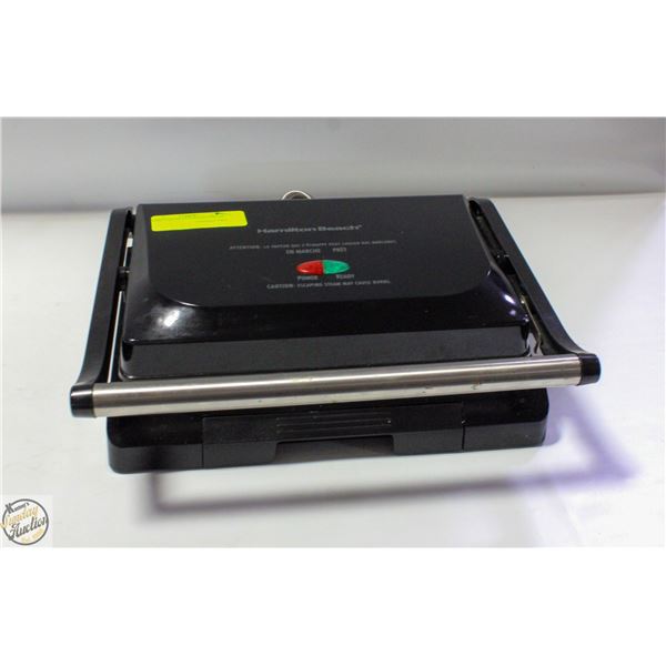 HAMILTON BEACH PANINI PRESS