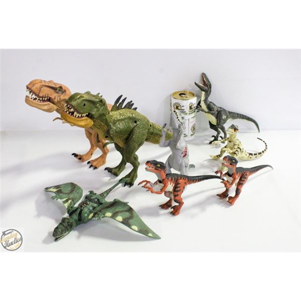 JURRASIC PARK AND JURASSIC WORLD DINOSAUR FIGURES