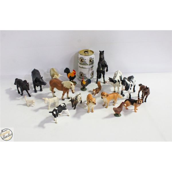 SCHLEICH AND TERRA BY BATTAT FARM ANIMAL FIGURES