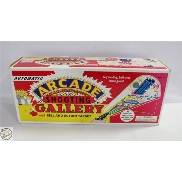 SCHYLLING TIN TOYS SHOOTING GALLERY WITH ORIGINAL