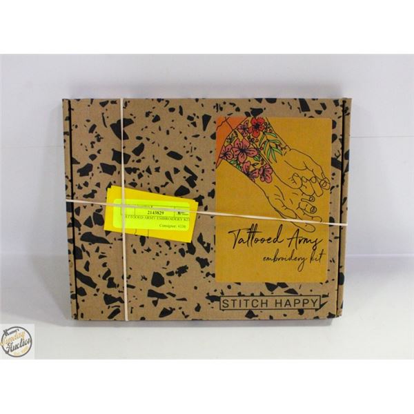 TATTOOED ARMY EMBROIDERY KIT