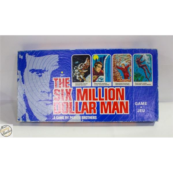 1975 THE SIX MILLION DOLLAR MAN PARKER BROTHERS