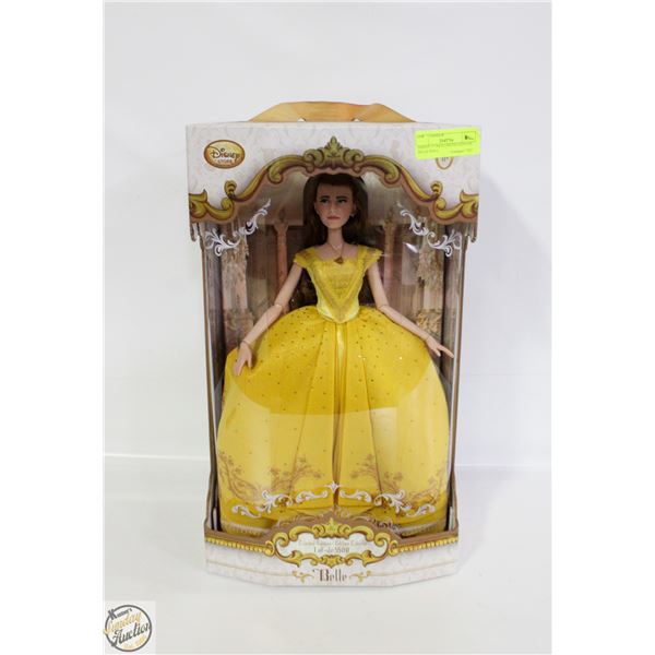 DISNEY 17 INCH LIMITED EDITION BELLE DOLL.