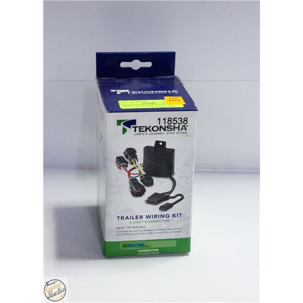 TEKONSHA TRAILER WIRING KIT T-ONE CONNECTOR