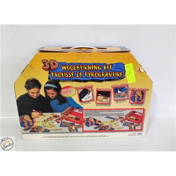 3D WOODBURNING KIT IN BOX – ESTATE
