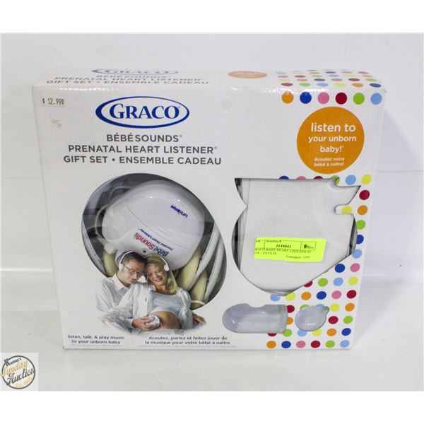 GRACO BABY HEART LISTENER IN BOX – ESTATE
