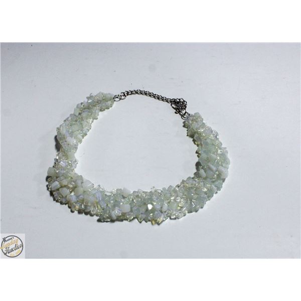 OPALITE BIB NECKLACE
