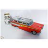 Image 1 : VINTAGE METAL STATION WAGON TOY/