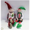 Image 1 : CERAMIC POSEABLE CHRISTMAS ELF
