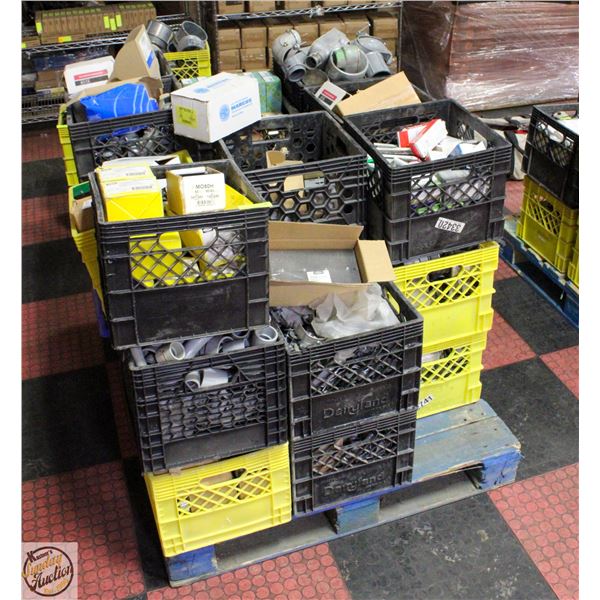 PALLET OF ELECTRICAL REX CONTROL TRANSFORMERS