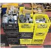 Image 1 : PALLET OF ELECTRICAL COUPLINGS DRIVERS, AND OUTLET