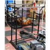 Image 1 : DOUBLE GARMENT RACK ON WHEELS EXTENDABLE