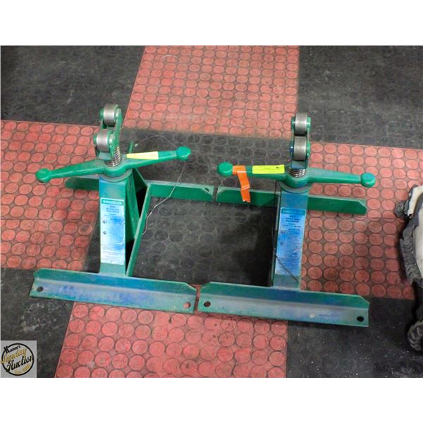 GREEN LEE PIPE STAND [2] JACKS