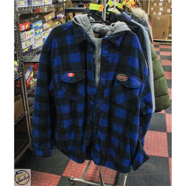 MENS PIONEER 2XL LINED HEAVY WORK