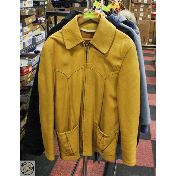 TREEN CUSTOM LEATHER JACKET SZ SMALL