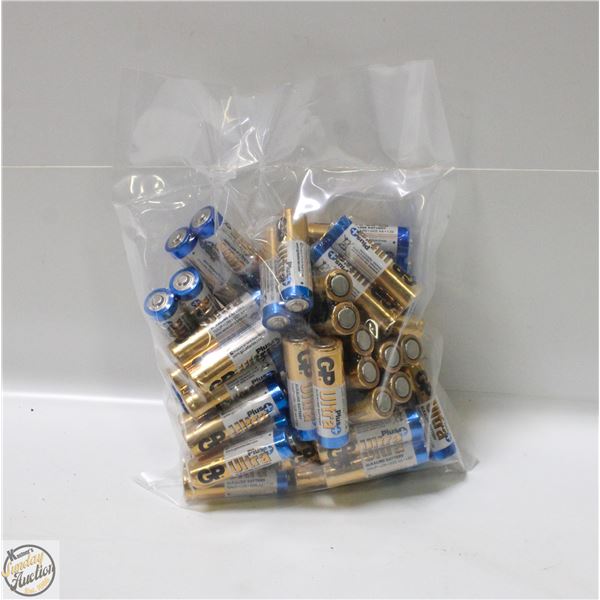 25 X 2 = 50 AA ALKALINE BATTERIES