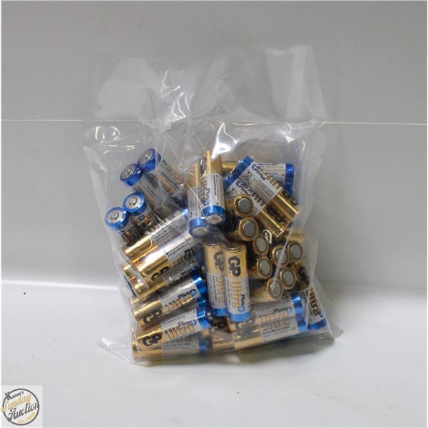 25 X 2 = 50 AA ALKALINE BATTERIES