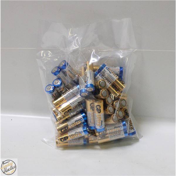 25 X 2 = 50 AA ALKALINE BATTERIES