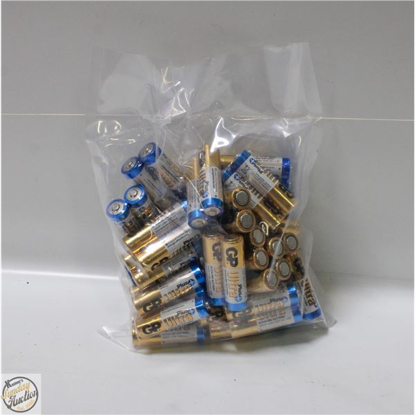 25 X 2 = 50 AA ALKALINE BATTERIES