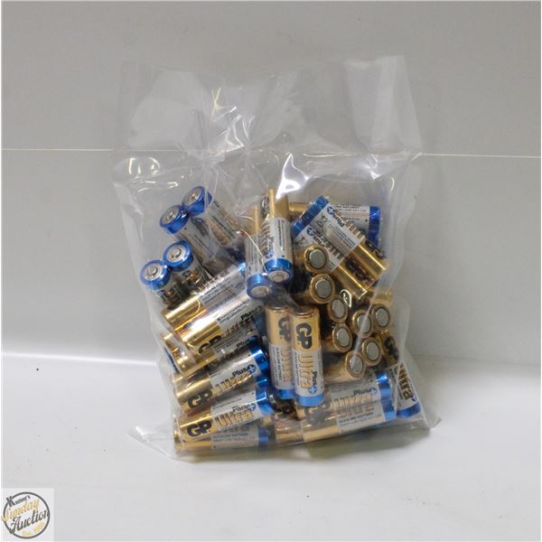 25 X 2 = 50 AA ALKALINE BATTERIES