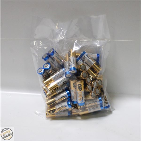 25 X 2 = 50 AA ALKALINE BATTERIES