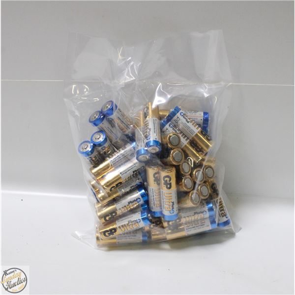 25 X 2 = 50 AA ALKALINE BATTERIES