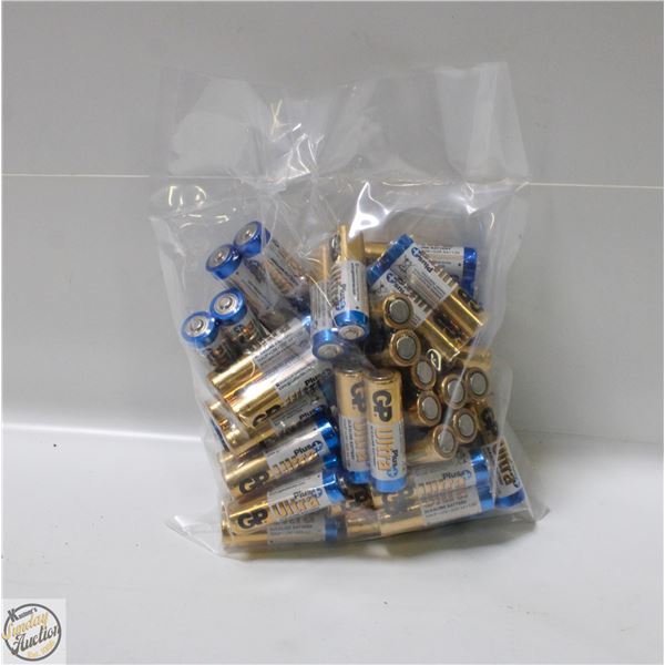 25 X 2 = 50 AA ALKALINE BATTERIES