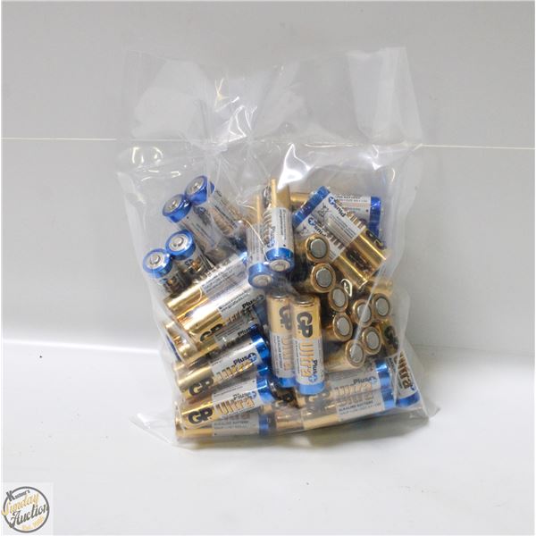 25 X 2 = 50 AA ALKALINE BATTERIES