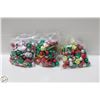 Image 1 : 3 BAGS OF CHRISTMAS FOIL WRAPPED CHOCOLATES, KRISP