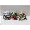 Image 1 : 3 BAGS OF CHRISTMAS FOIL WRAPPED CHOCOLATES, KRISP